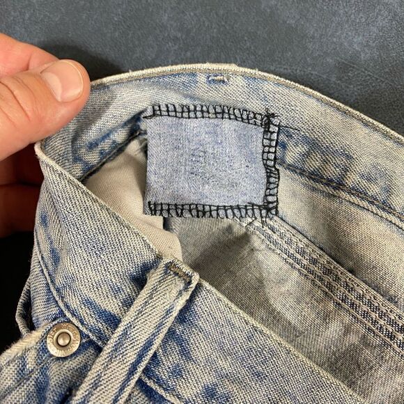 Wrangler Faith Bratz Custom Hand Painted Rigid Denim Jeans Size 38x34 - Picture 9 of 12